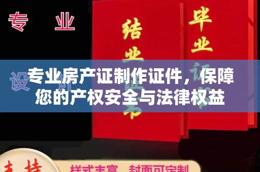 常熟专业房产证制作证件，保障您的产权安全与法律权益