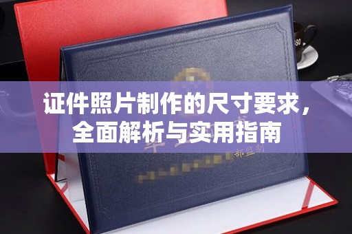 阜康证件照片制作的尺寸要求，全面解析与实用指南
